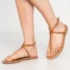 Even&Odd Teensandalen - Cognac