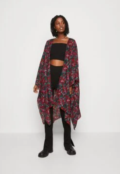 Even&Odd Floral - Lichte Jas - Red