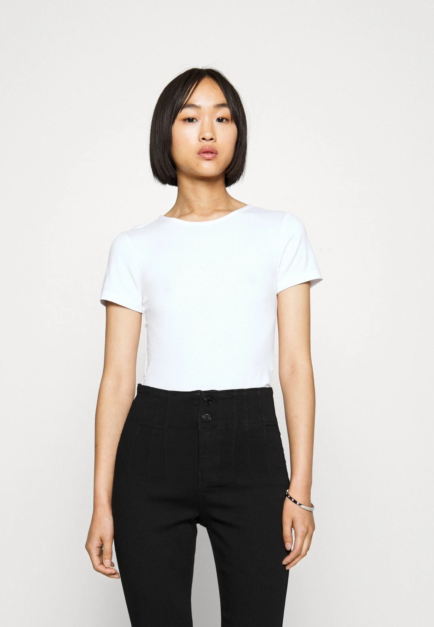 2 Pack - T-Shirt Basic - Black/White