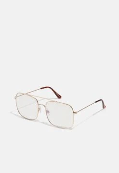 Even&Odd Unisex - Brillen Met Blauwlichtfilter - Gold-Coloured